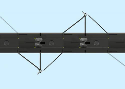 Paired AeRoWing™ sweep riggers